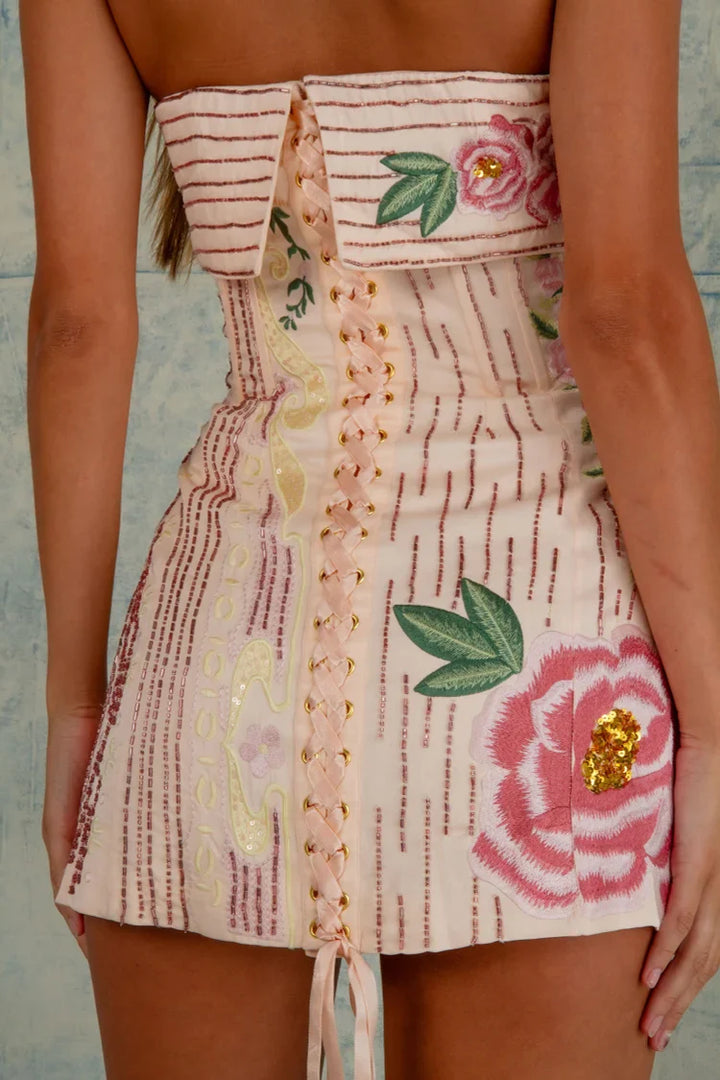 Katherine | Kleid mit Puffärmeln