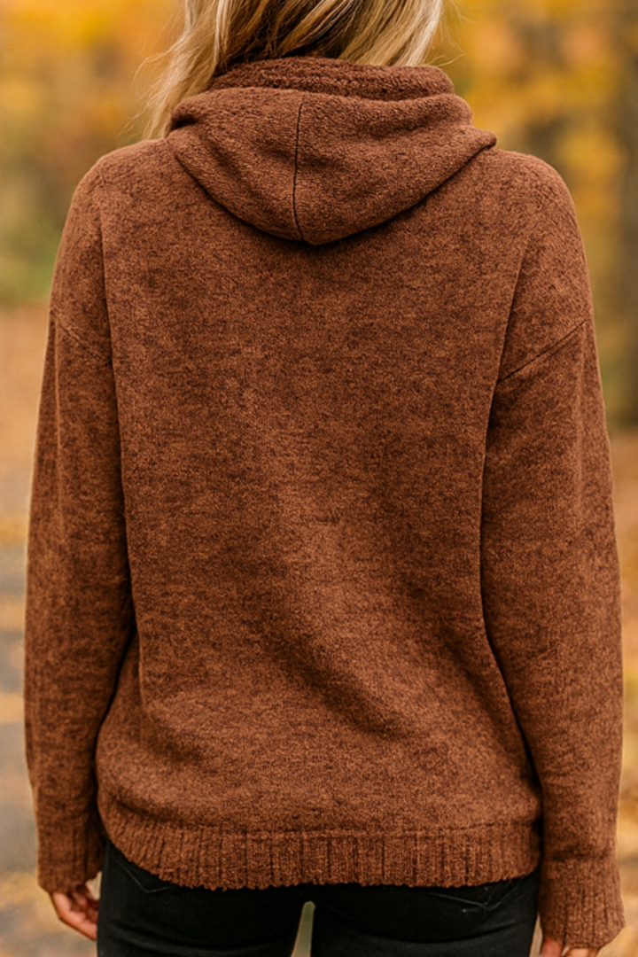 Xena | Long Sleeve Sweater mit Tasche