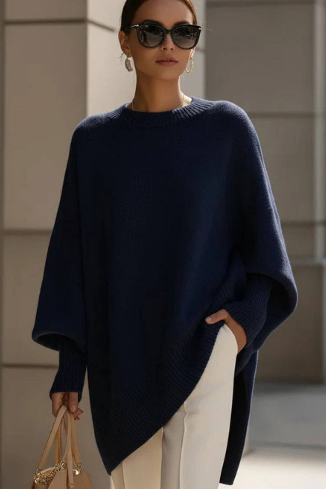 Elouise | Oversize-Poncho