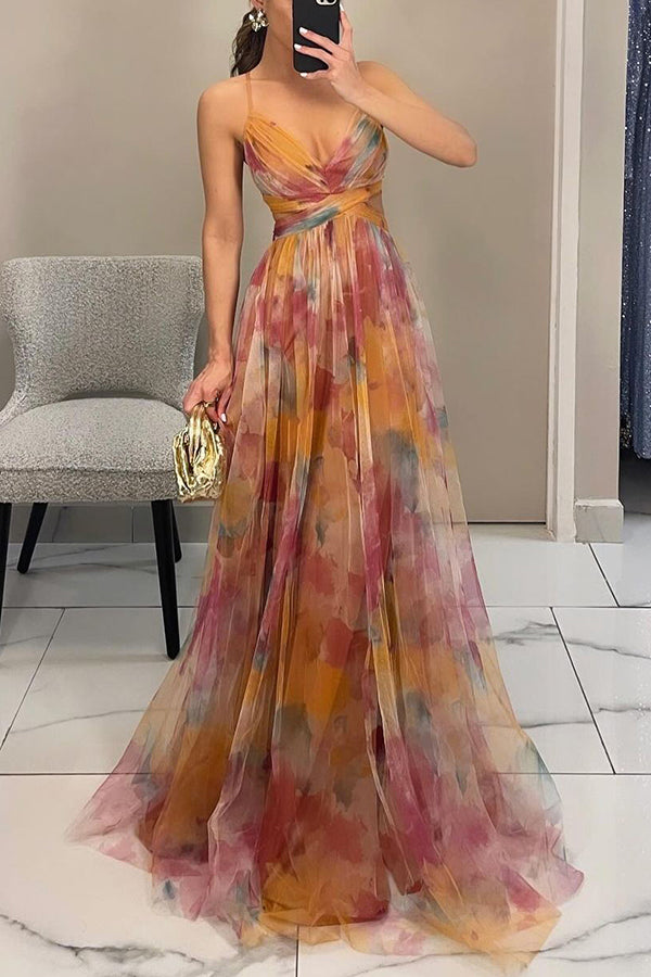 Elena™ | Atemberaubendes Floral Maxikleid