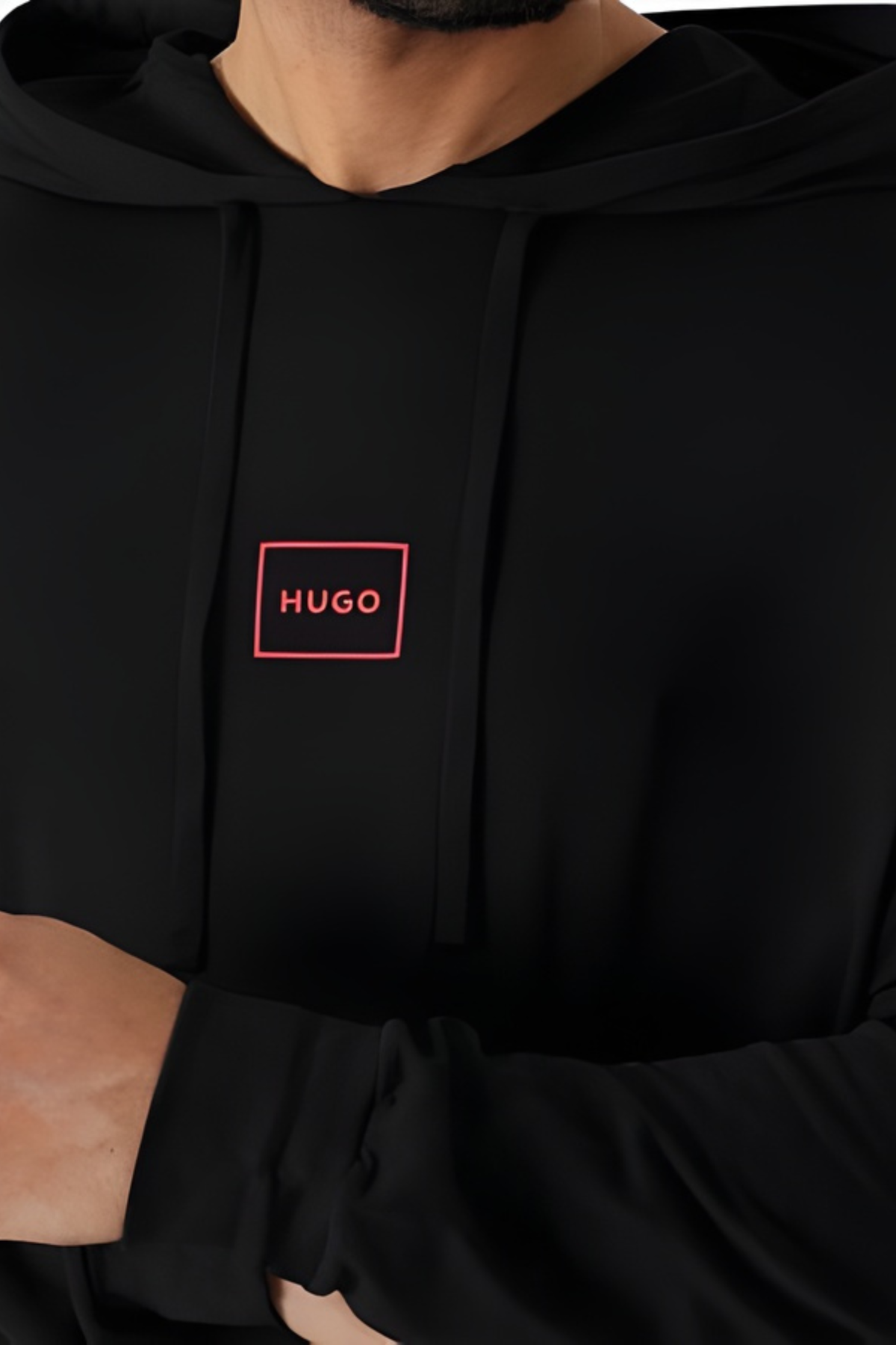 Kevin | Sweat Capuche Laze Noir