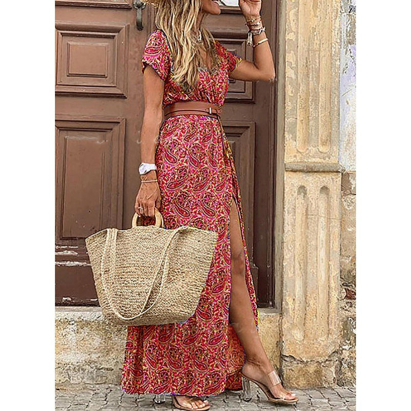 Luna | Elegantes Boho-Maxikleid