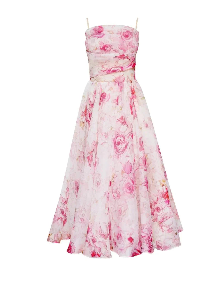Kelly Luxuriöses trägerloses Kleid