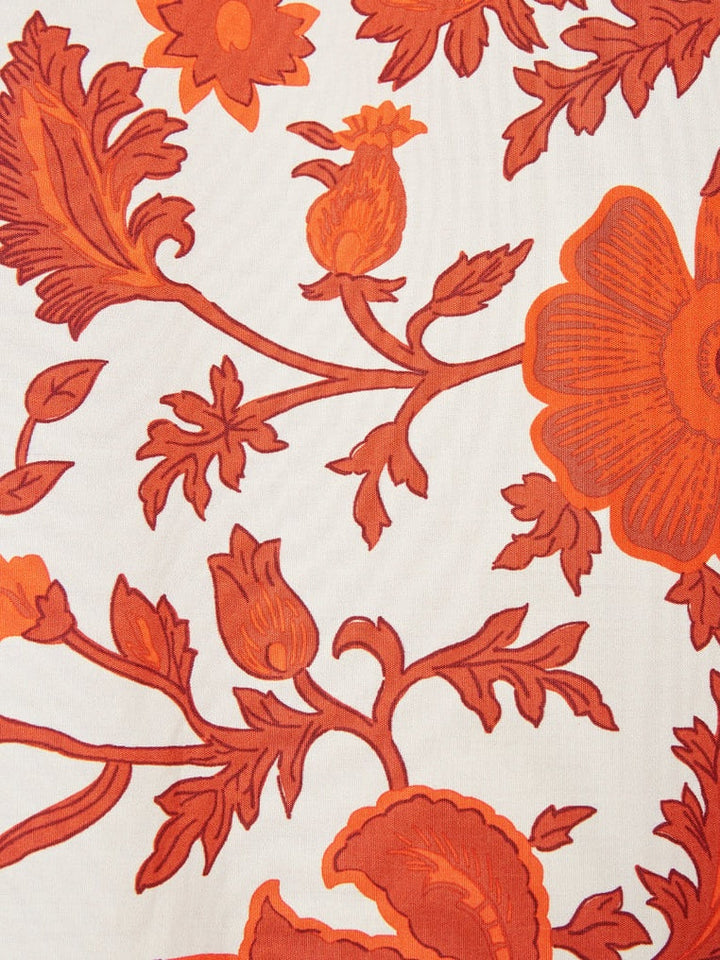 Einzigartiges Mini-Kleid mit herbstlichen Prints