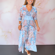 Vaida™ | Elegantes Sommerkleid mit V-Ausschnitt