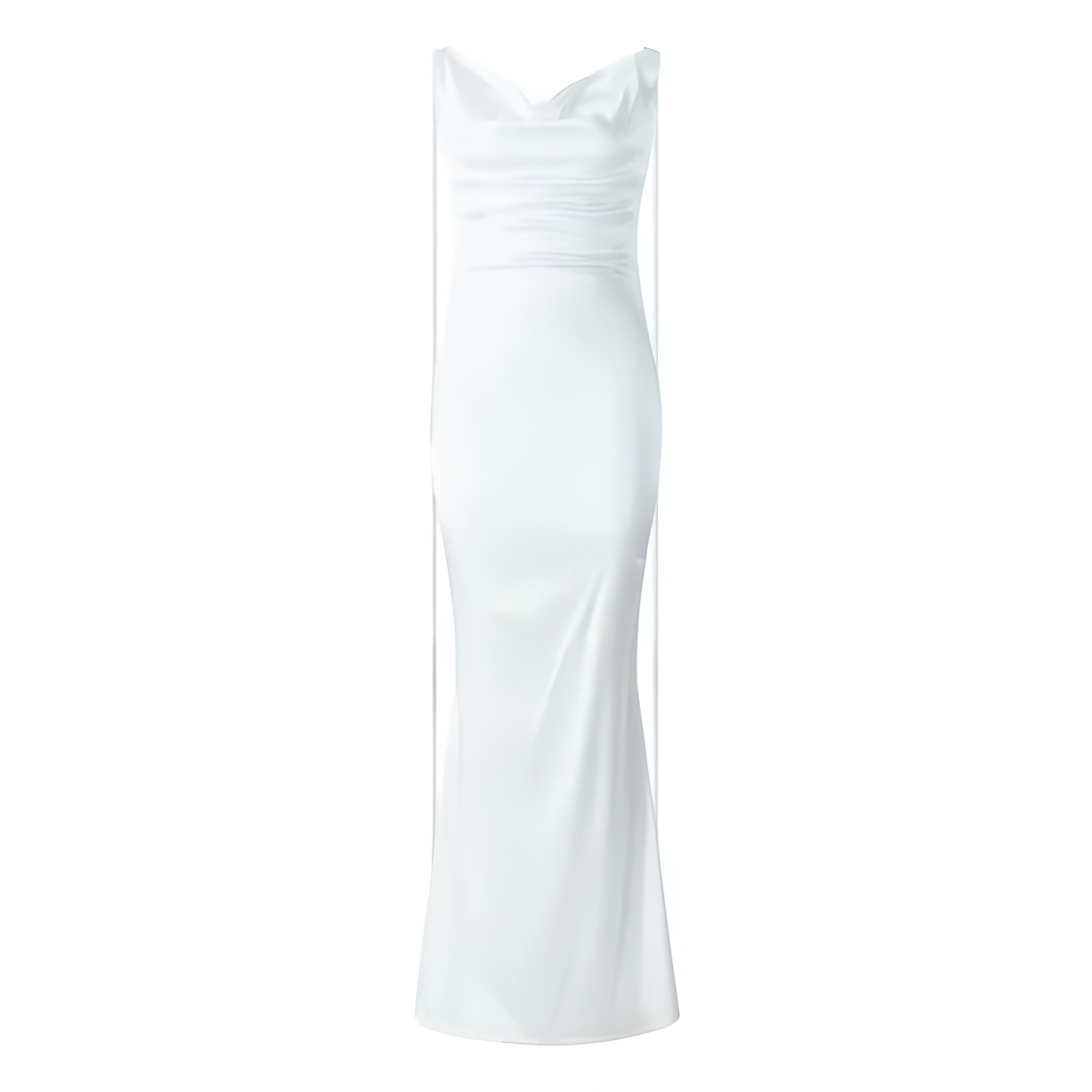 Elegantes Damen-Maxikleid mit schulterfreiem, rückenfreiem Design für den Abend