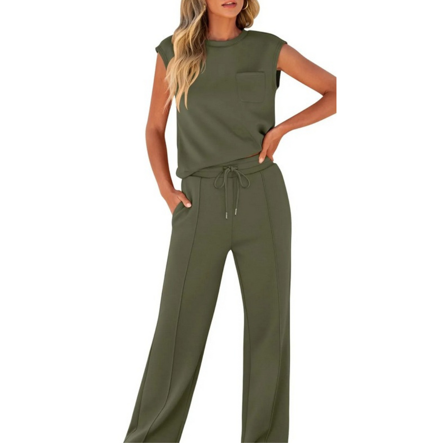 Elvara Casual Summer Lounge Co-Ord