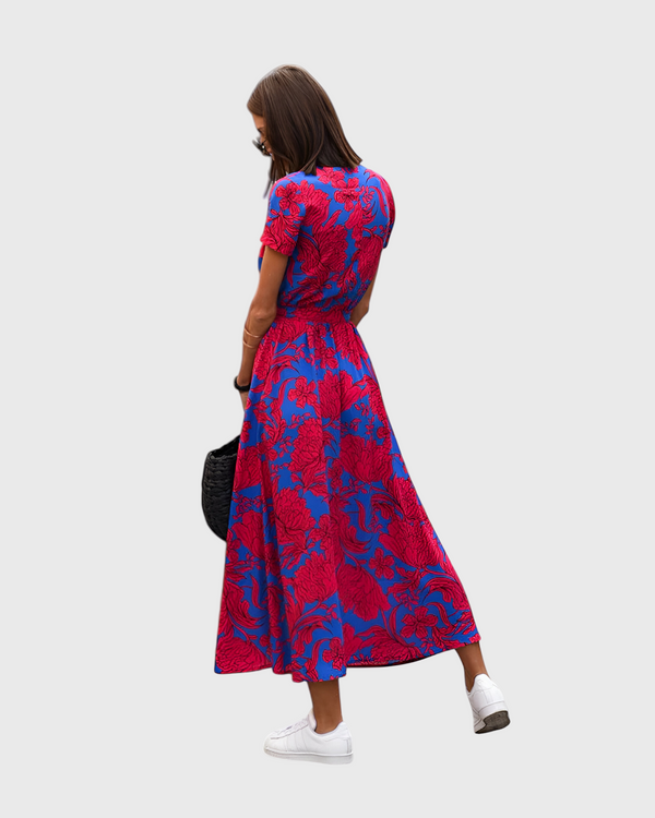 Abim elegantes Baumwollkleid