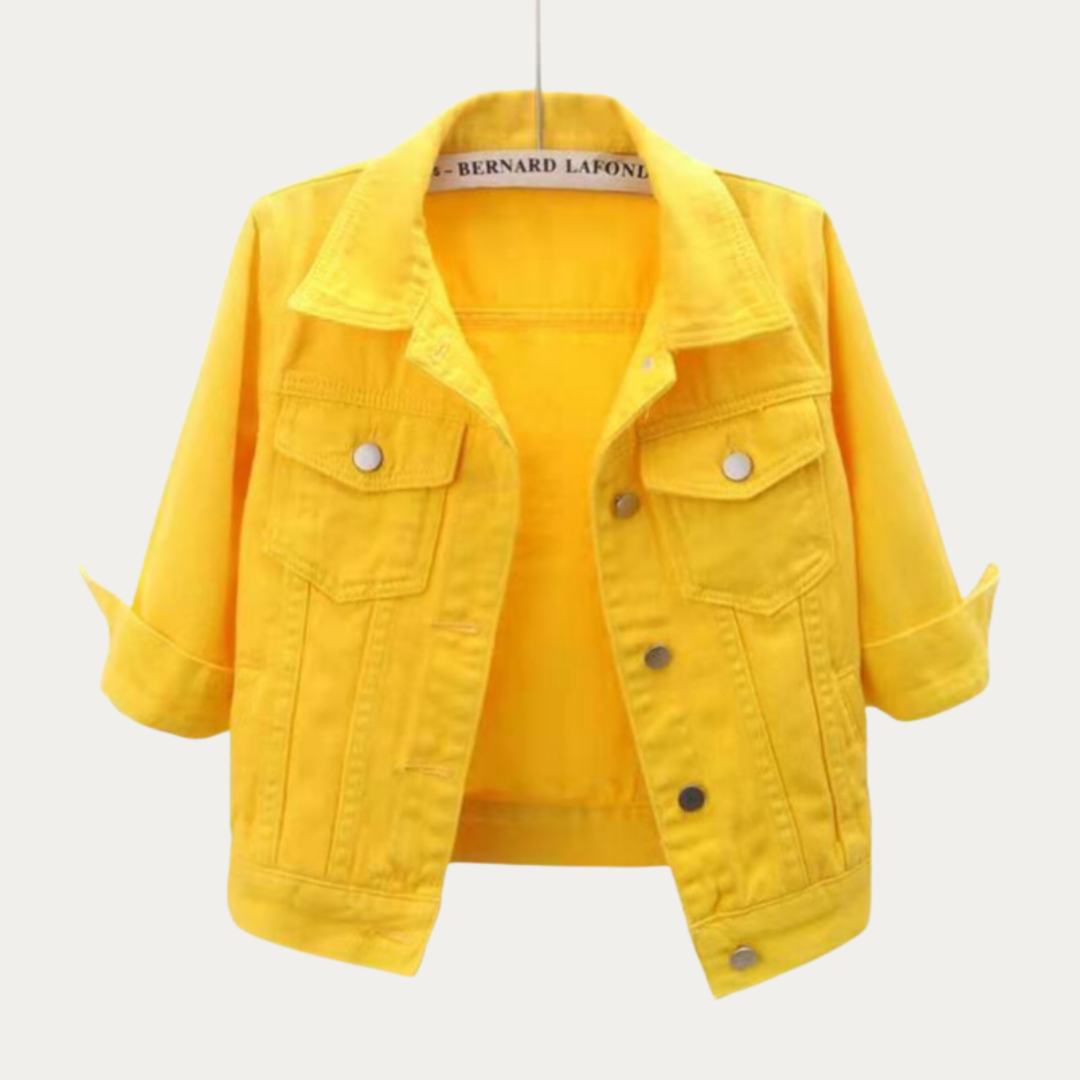 MIREYA™ | Lässige Charm-Jeansjacke