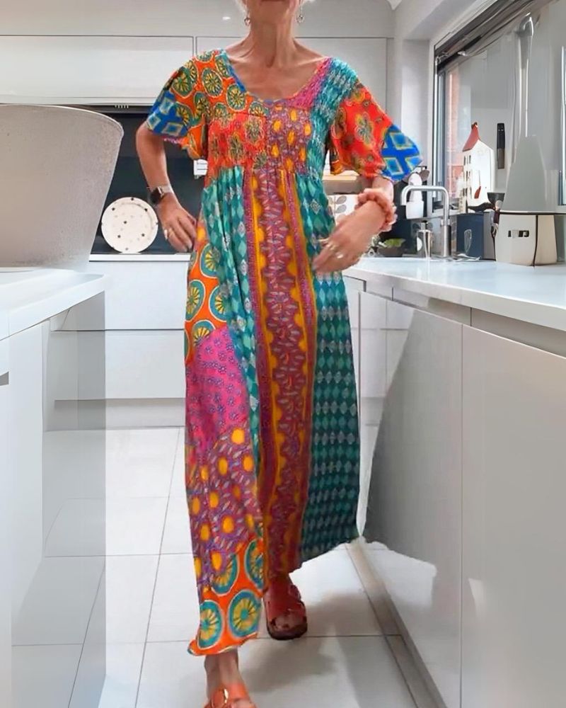 Verena™ | Kleid im Boho-Stil