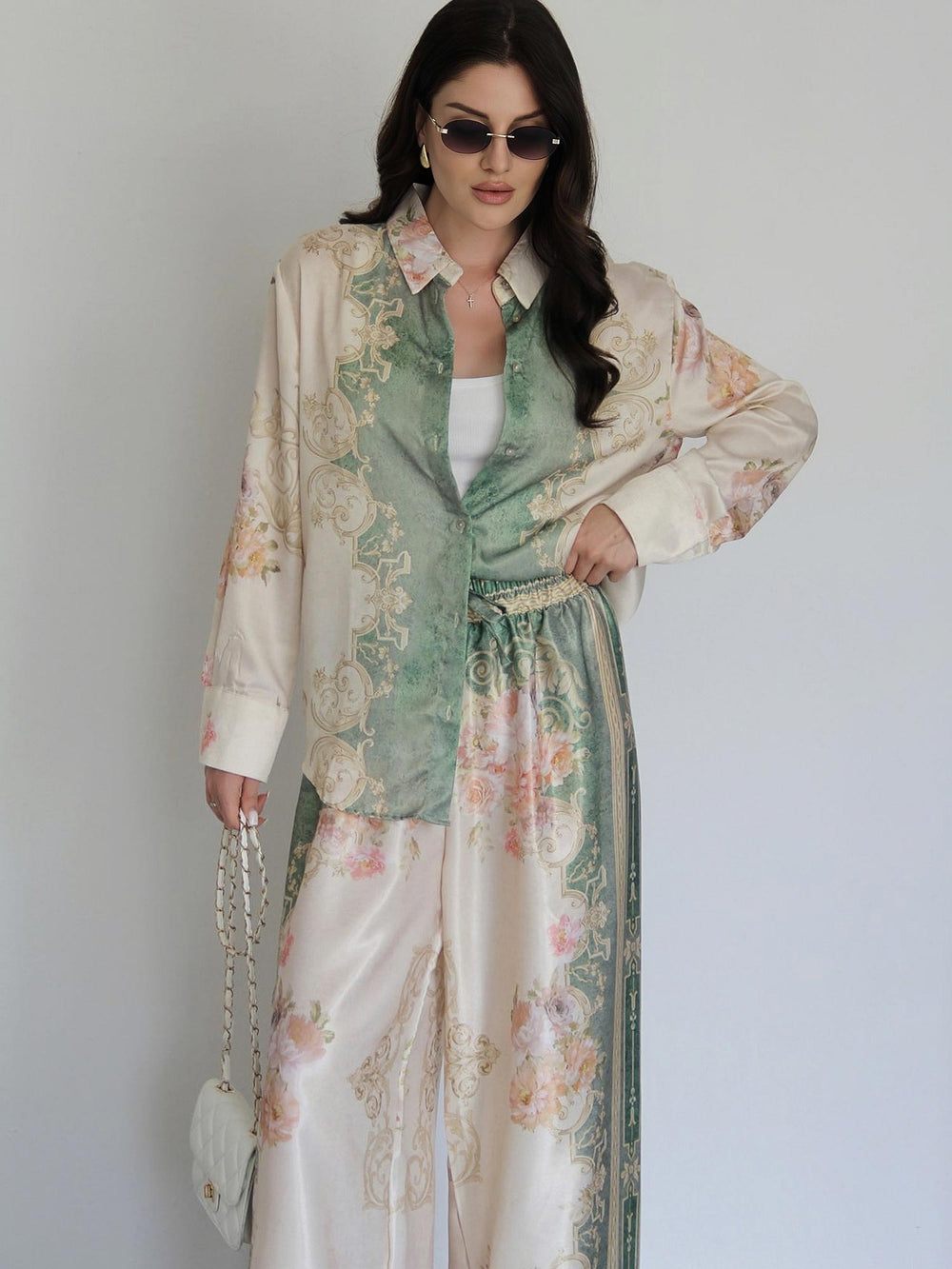Elvara | Barock Satin Set