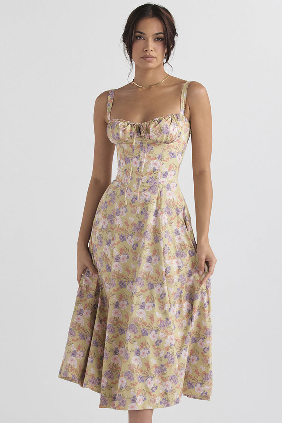 Venura spring midi dress