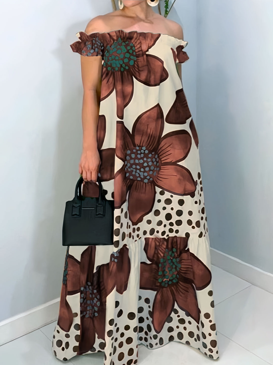 Elowen | Plus-Size Boho Maxikleid