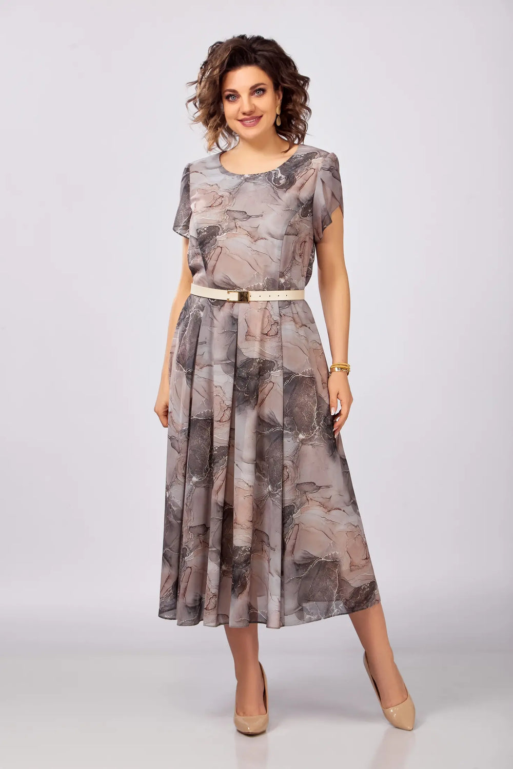 Indah | Klassisches Charm Kleid