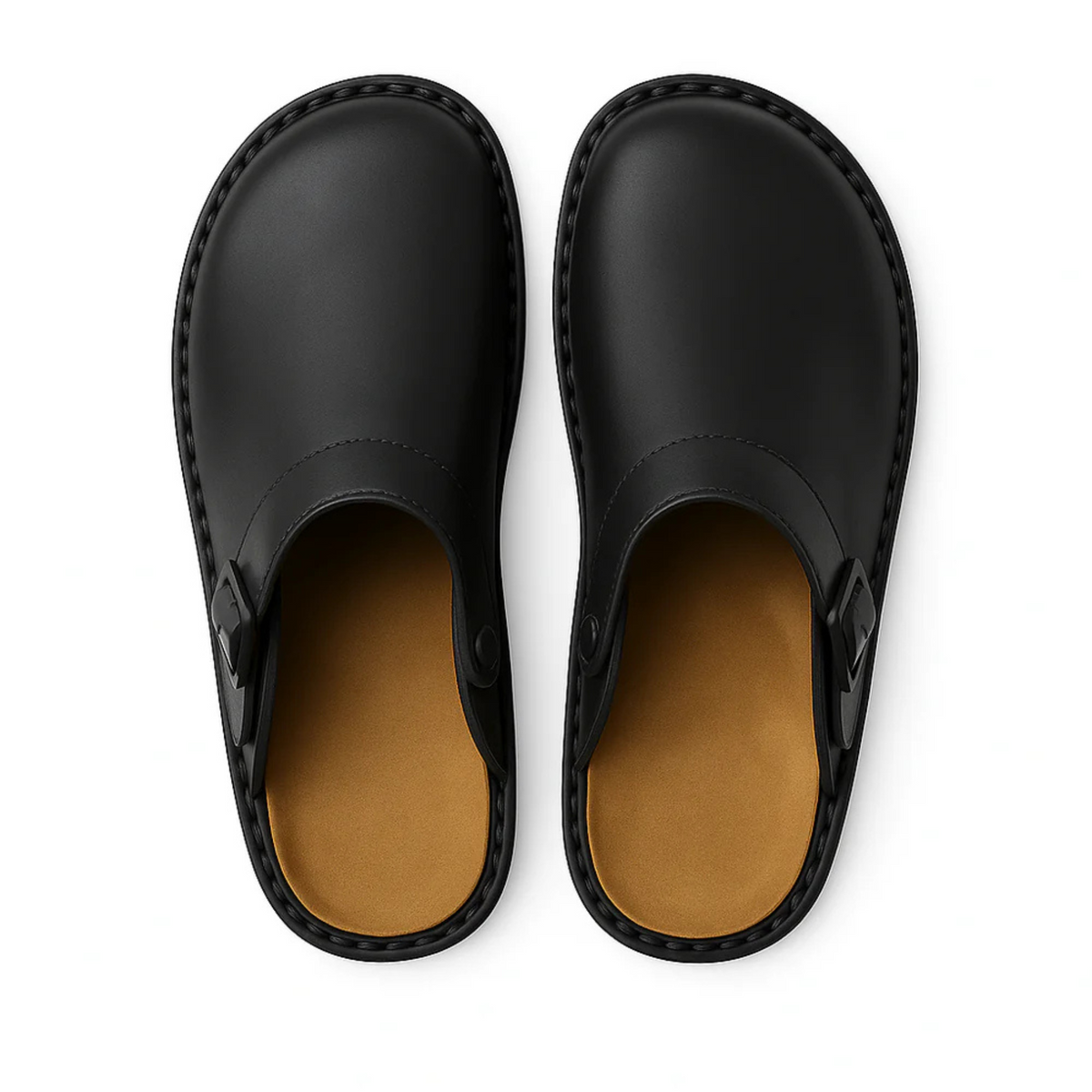 Dano Elegante Slip-On Schuhe - Schwarz