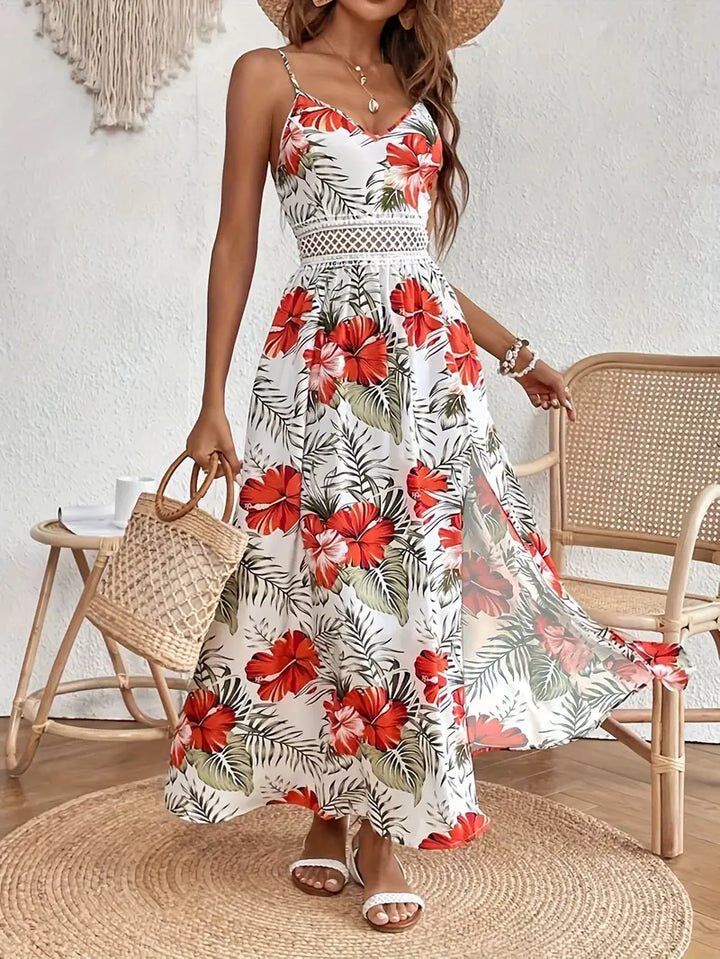 Ingrid | Sommerkleid mit Blumenmuster