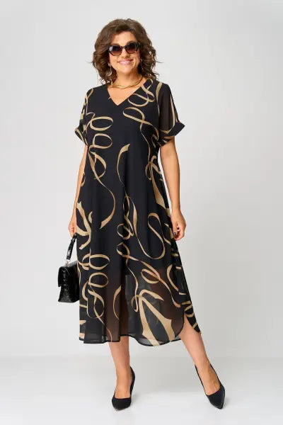Wilhma | Oversized Chiffonkleid