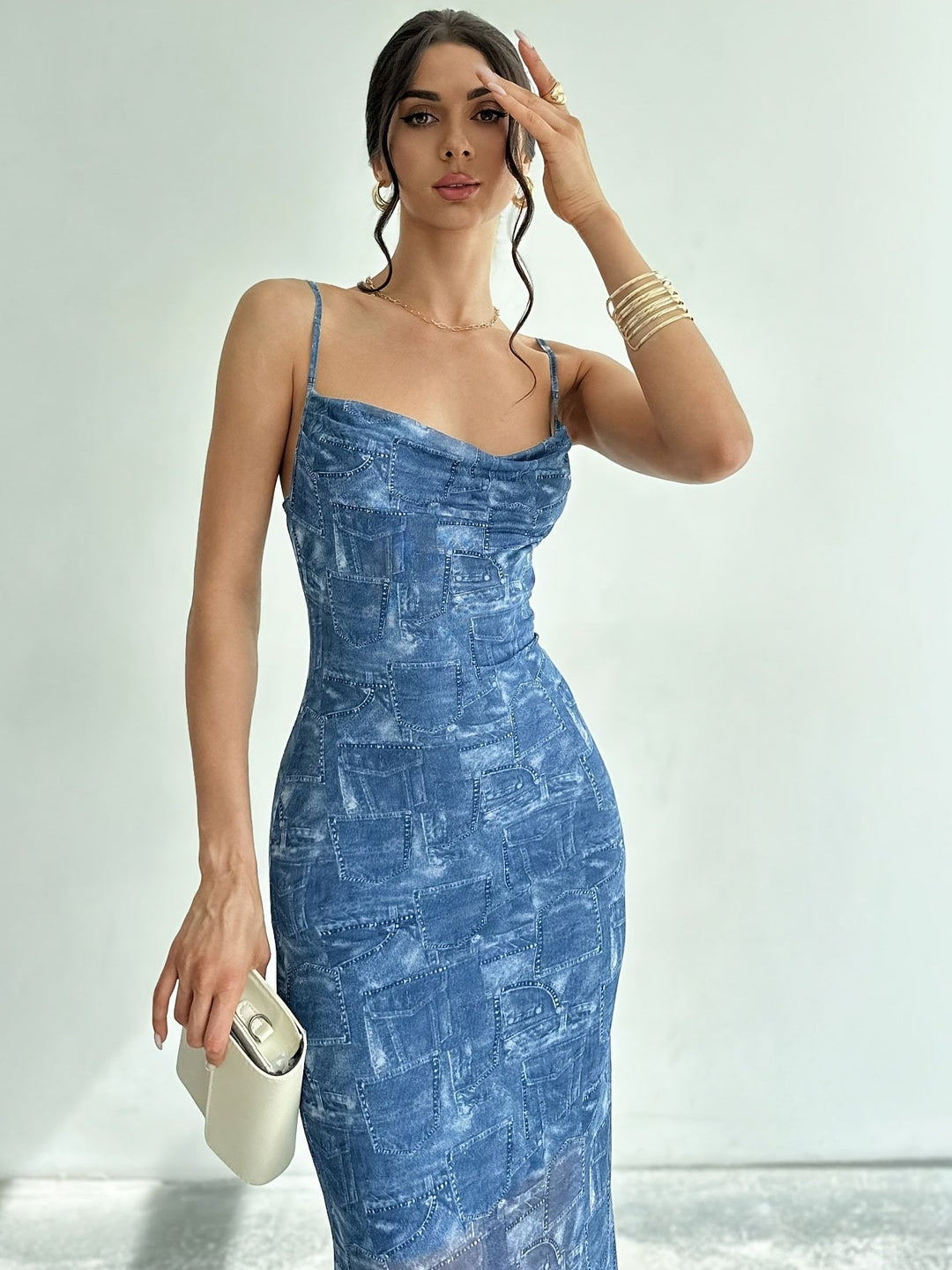 Solara Mesh Trägerkleid