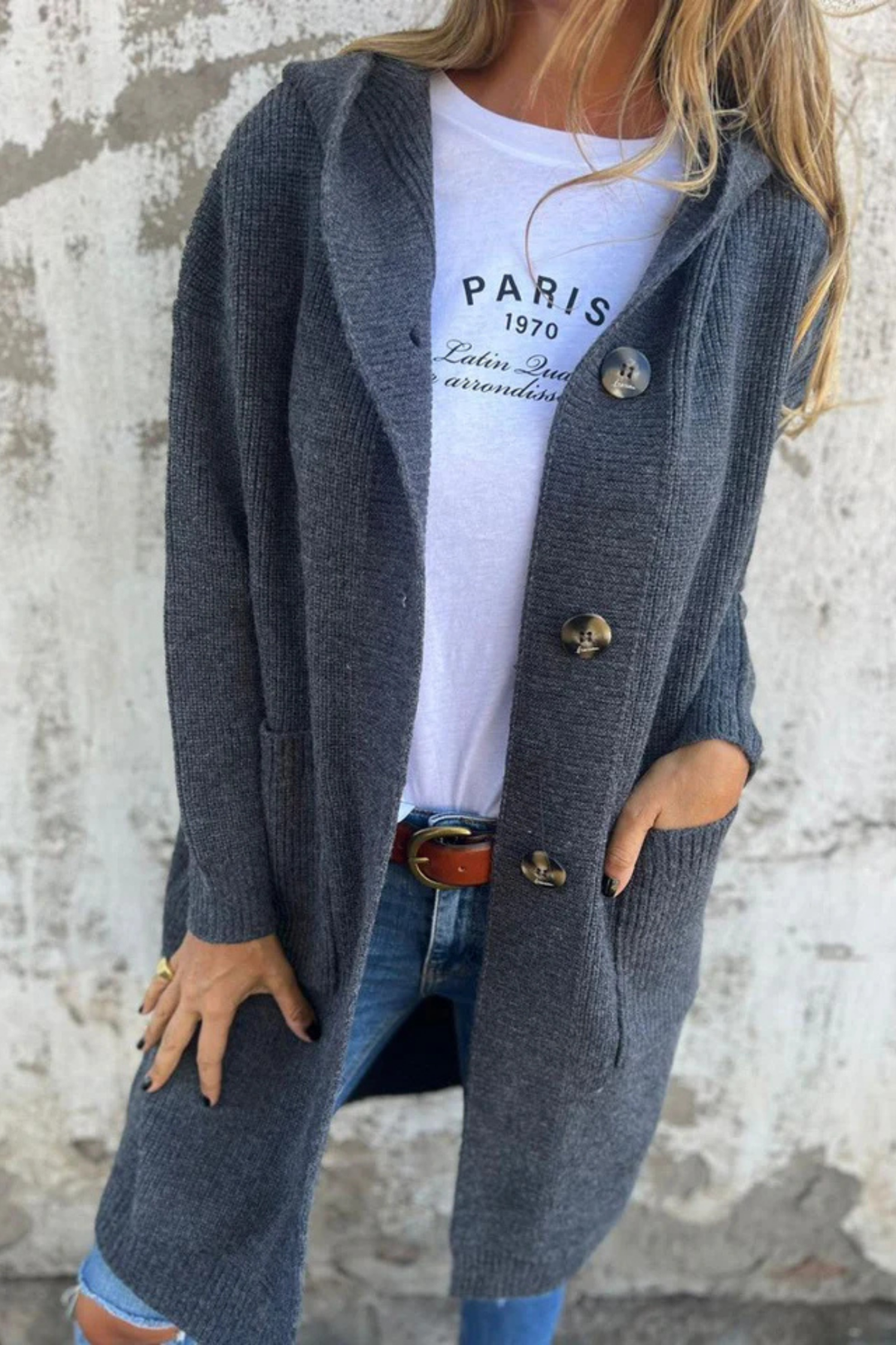 Gisela | Langer Cardigan