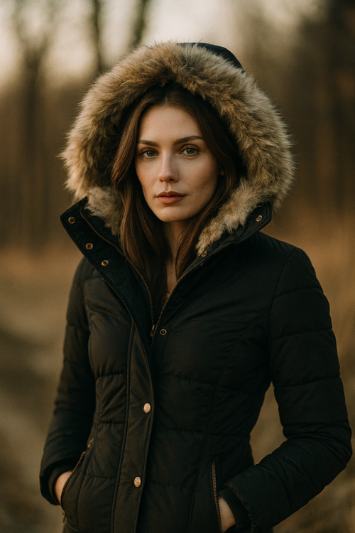 Annabeth | Pufferjacke mit Kapuze
