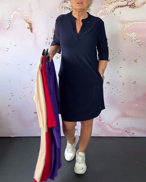 Hanne V-Neck Dress