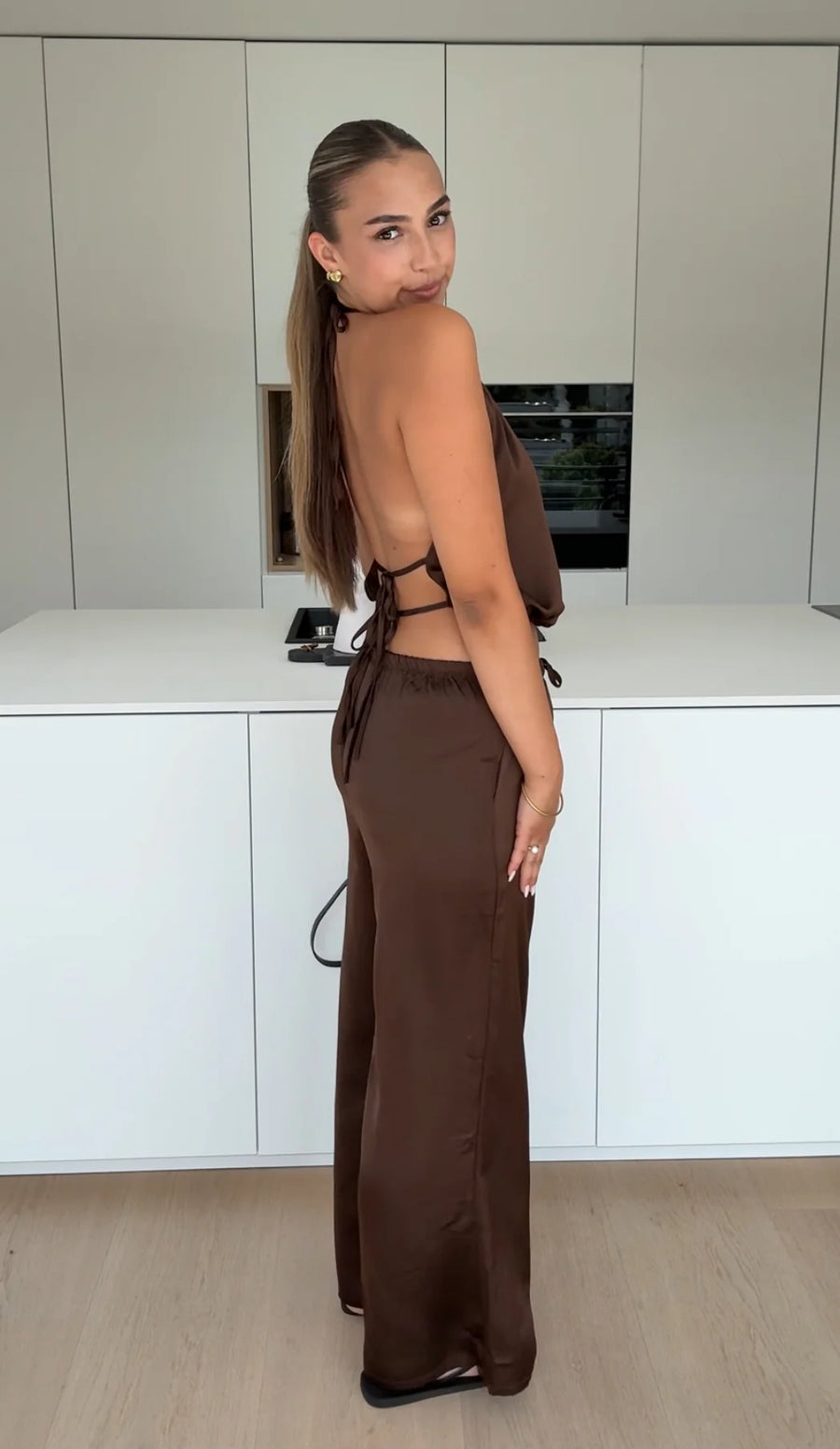 Luna Satin Set