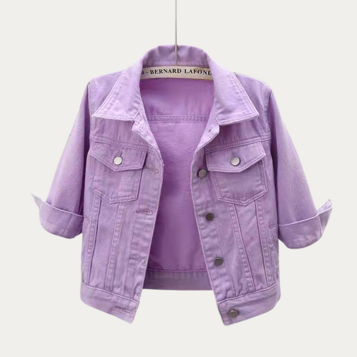 MIREYA™ | Lässige Charm-Jeansjacke