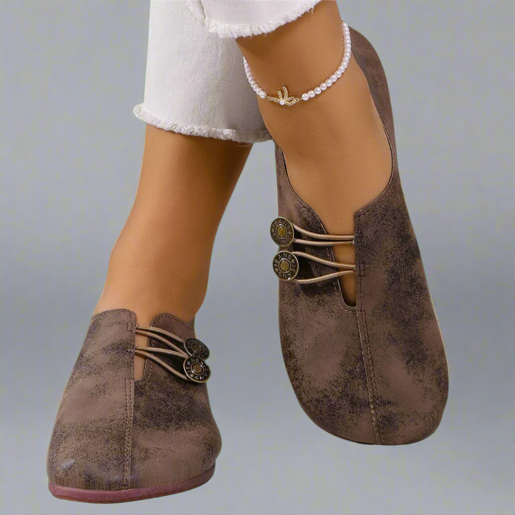 Eivor™ | Mokassins aus hochwertigem Ziegenveloursleder