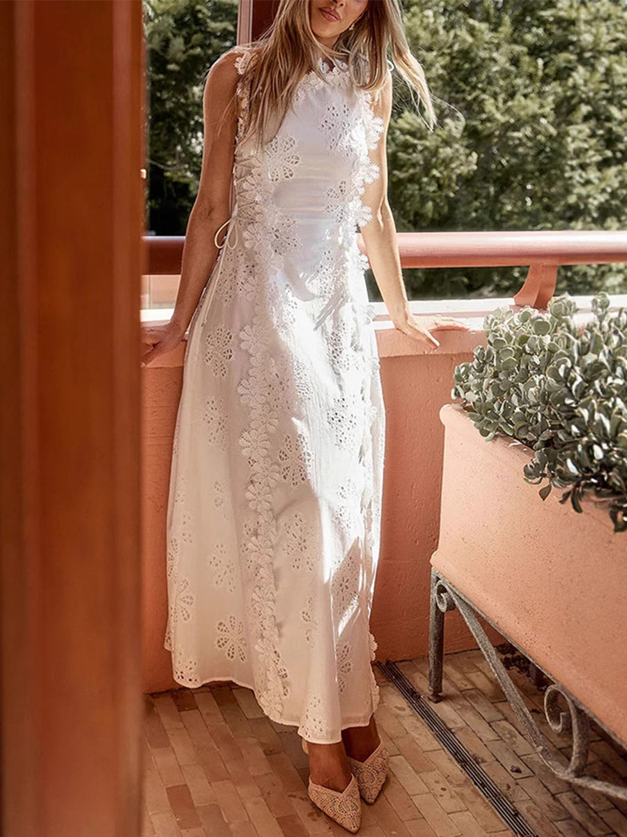 Sylara | Traumhaftes Spitzenschulterkleid