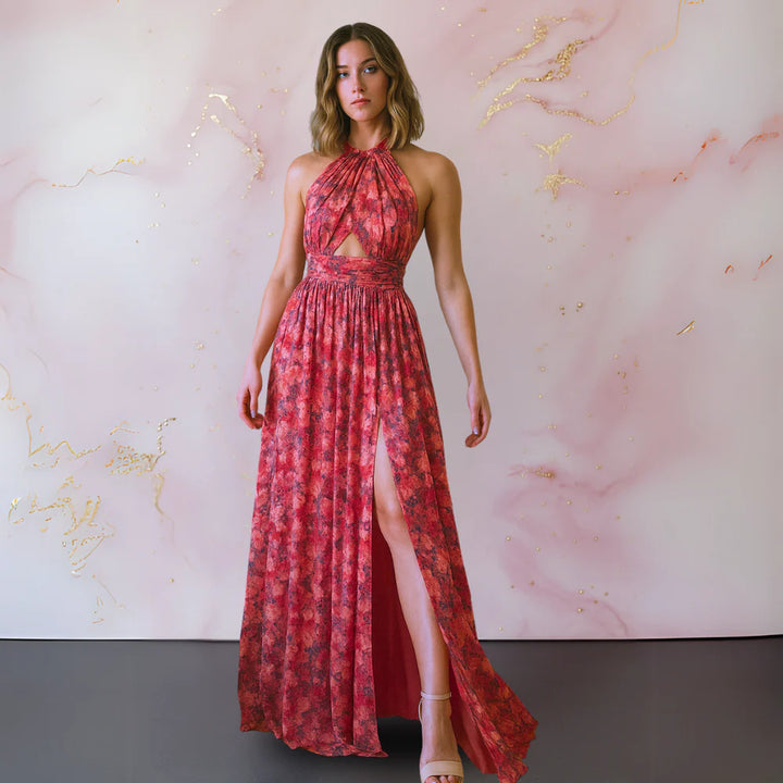 Veronica™ | Elegantes Maxikleid mit Blumenprint