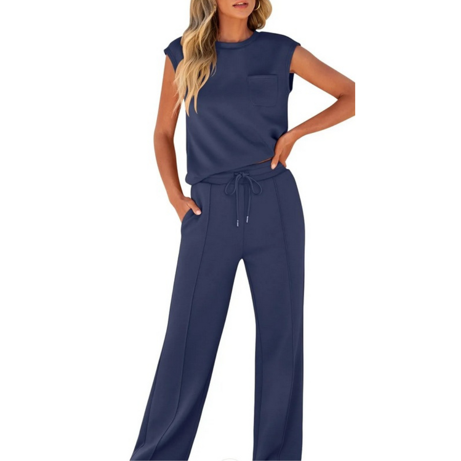 Elvara Casual Summer Lounge Co-Ord