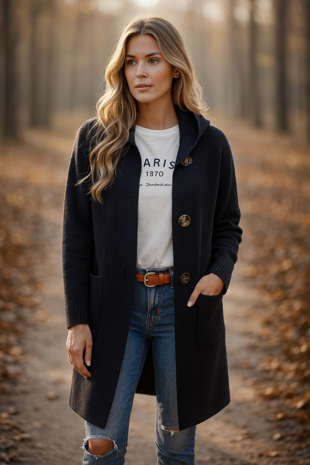 Gisela | Langer Cardigan