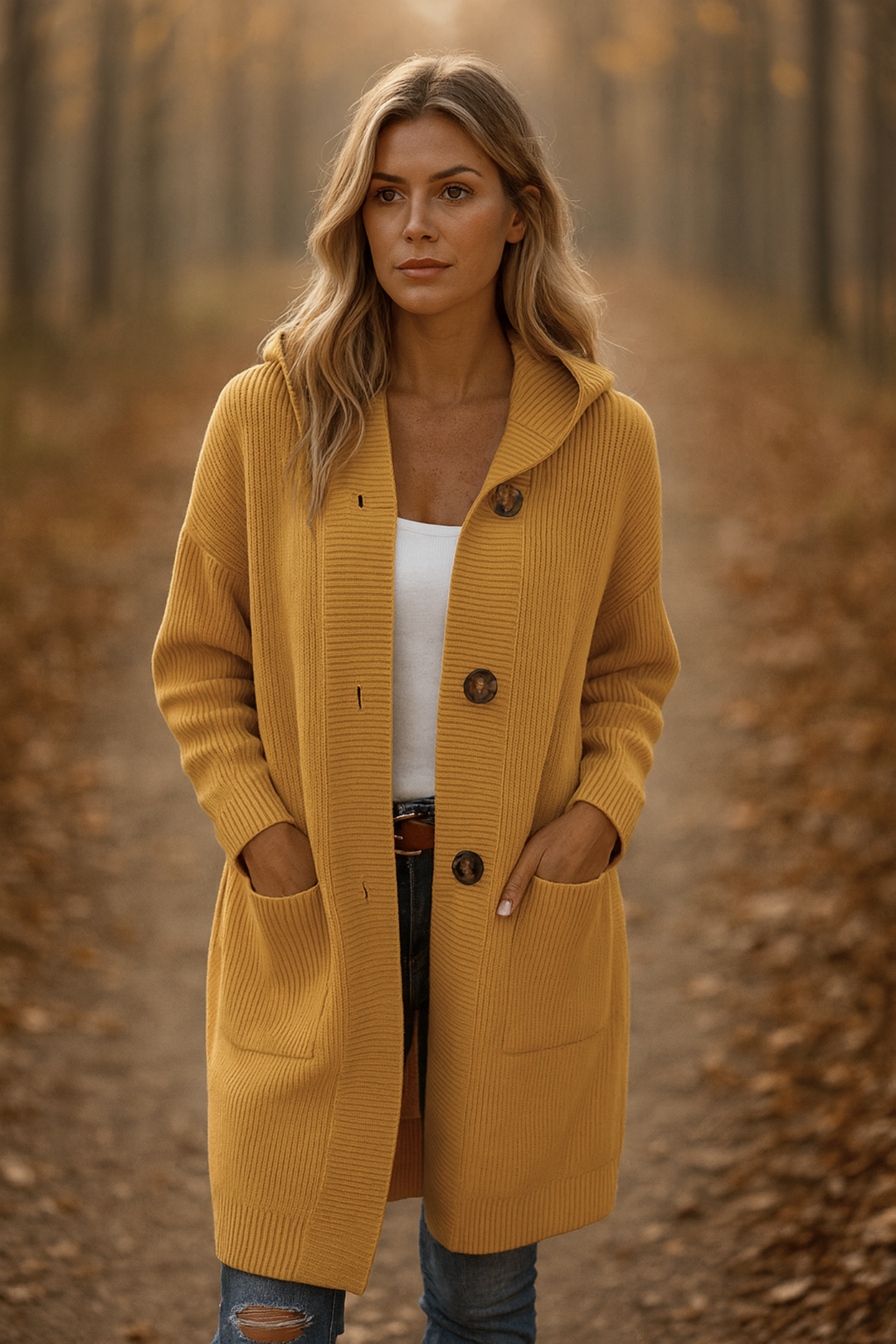 Gisela | Langer Cardigan