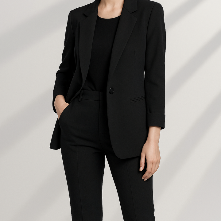 Sola Zweiteiliger Blazer-Set - Schwarz