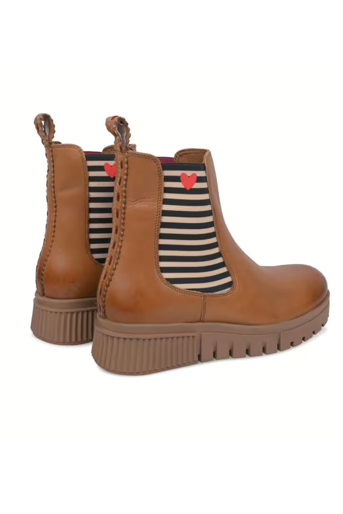 Nelly | Goldbraun Stiefelette