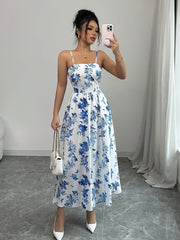 Seraphina – Maxikleid mit Carmenausschnitt