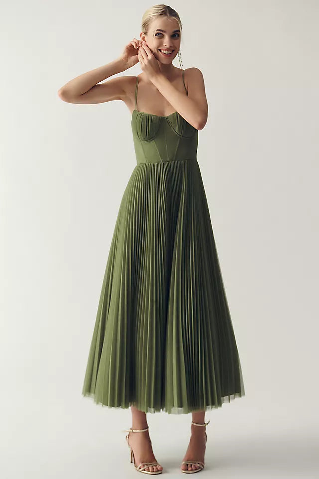 Lumira | Fließendes Mesh-Kleid