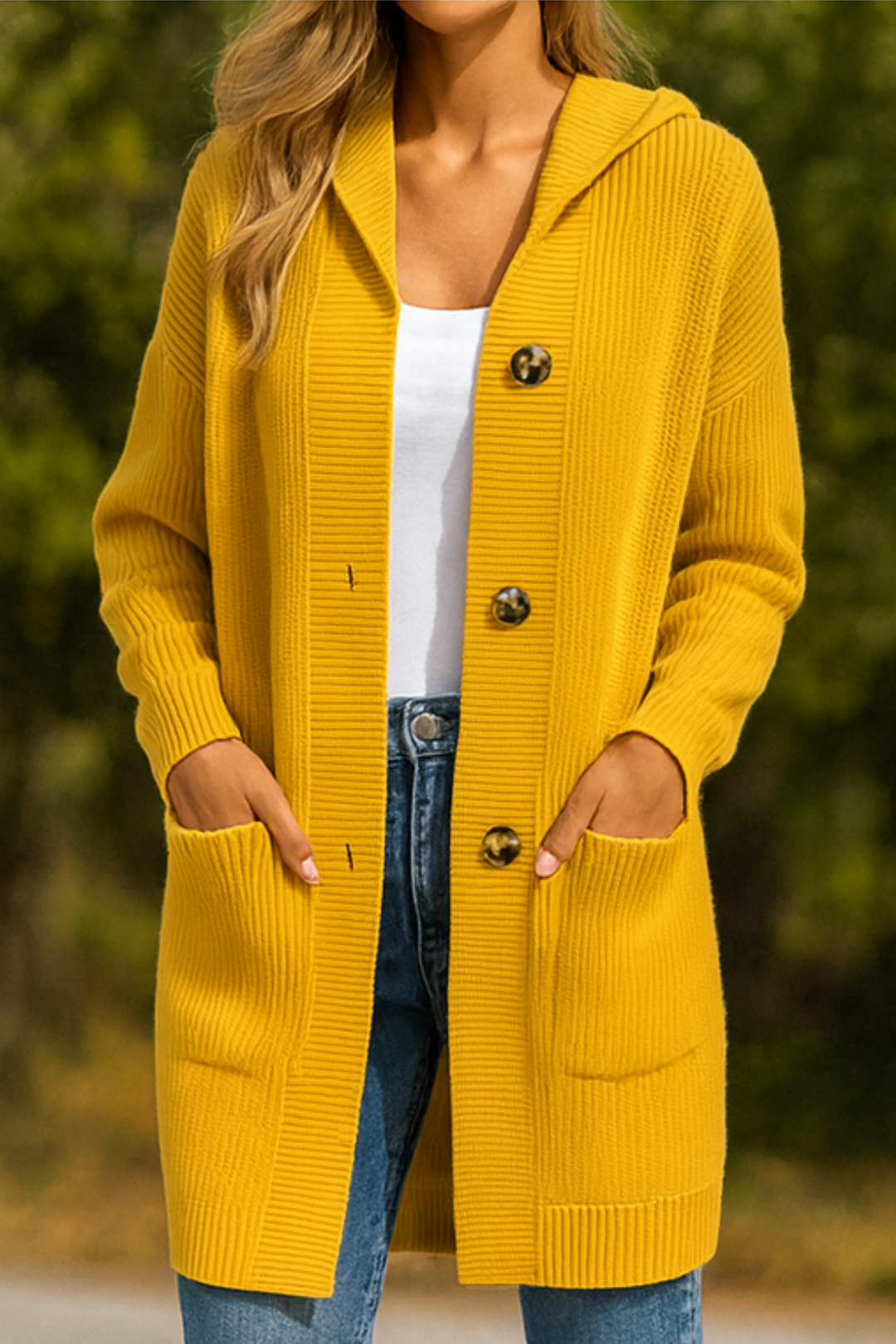 Gisela | Langer Cardigan