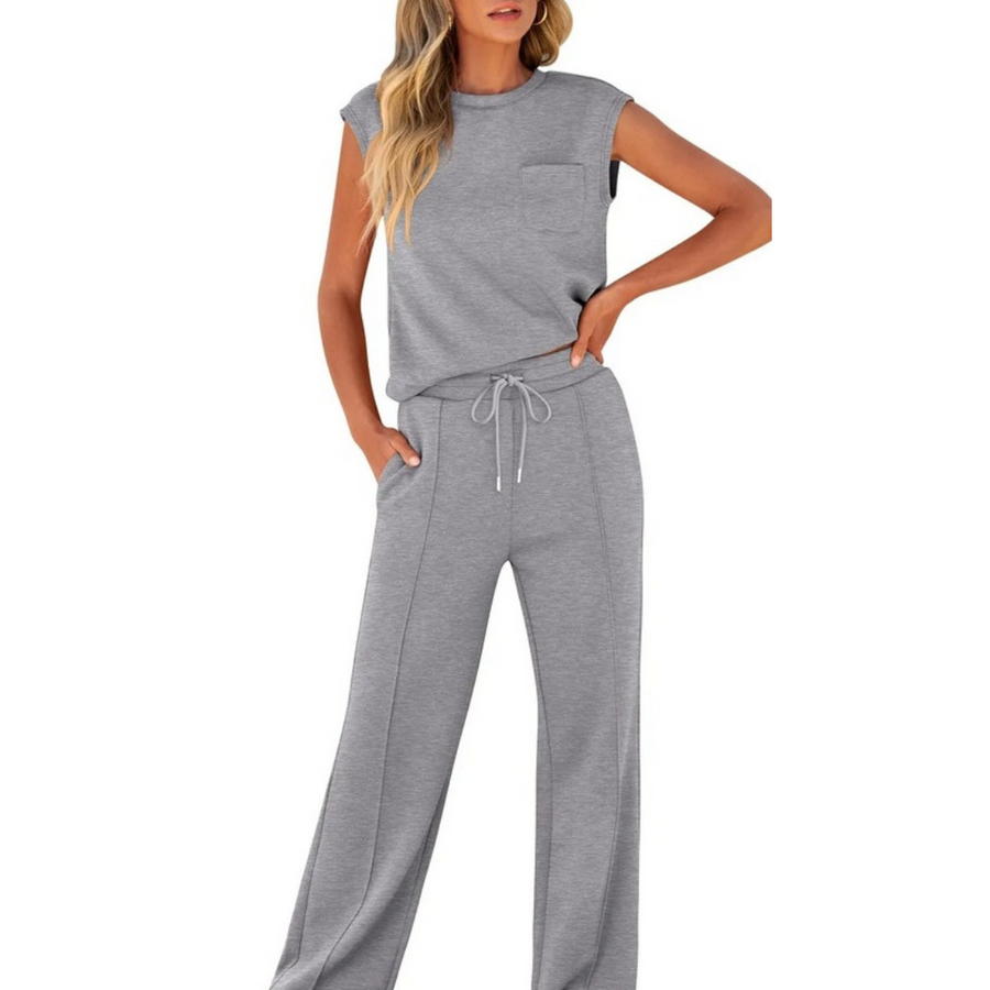 Elvara Casual Summer Lounge Co-Ord