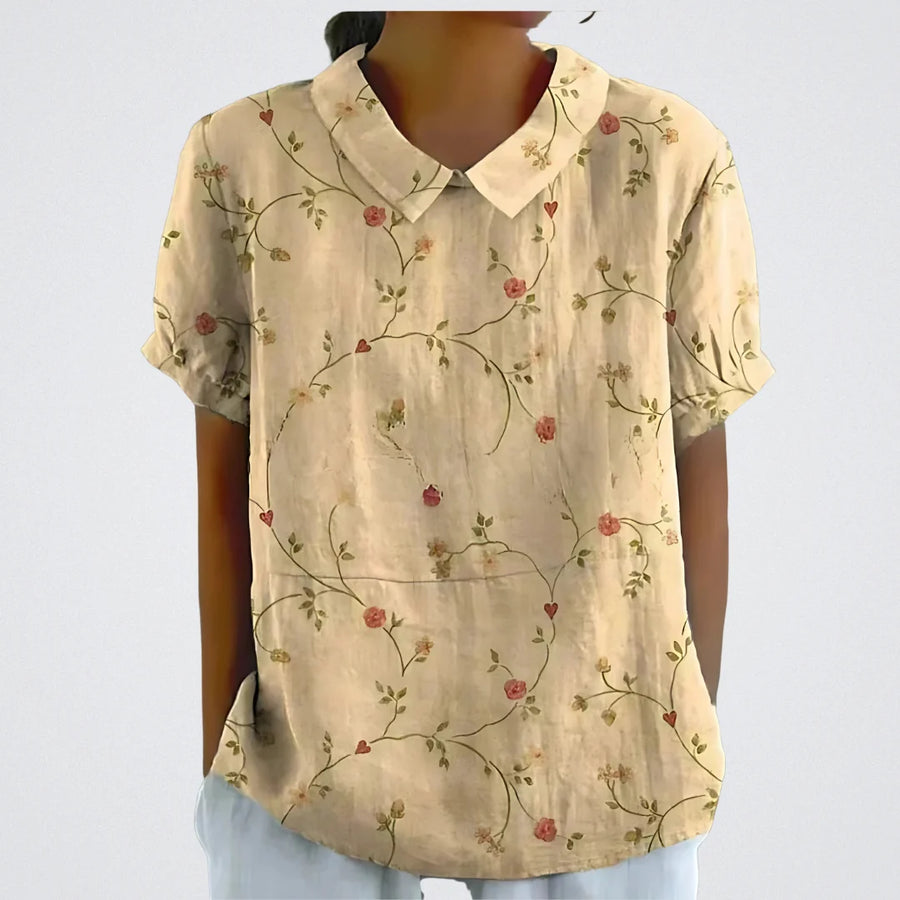 Lina Floral Detail Blouse