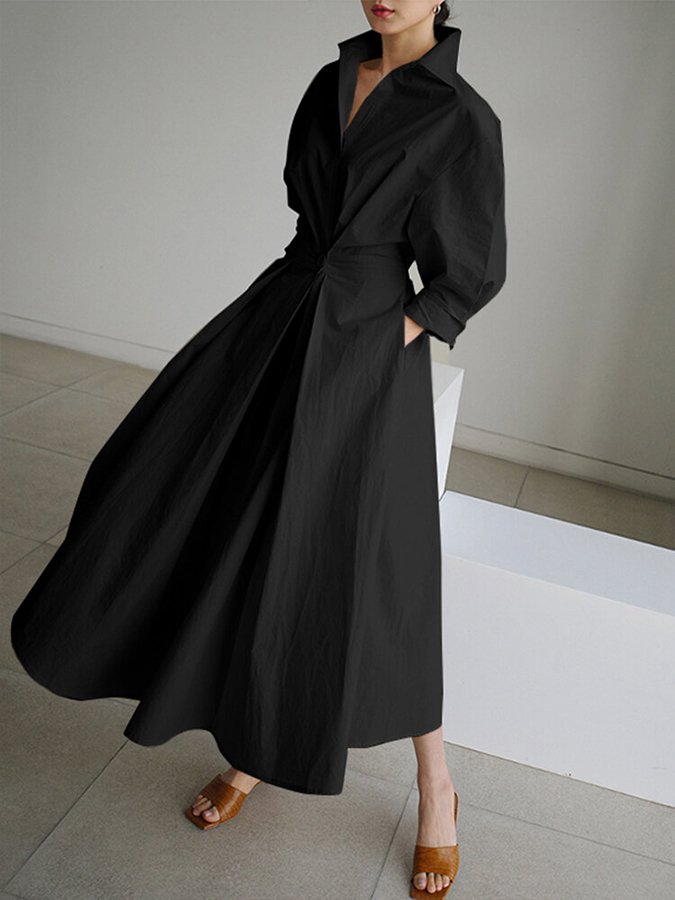 ÉLÉONORE | Elegantes Langes Kleid für einen zeitlosen und raffinierten Stil