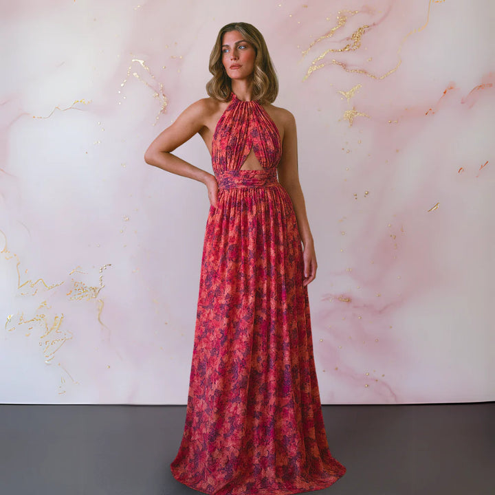 Veronica™ | Elegantes Maxikleid mit Blumenprint
