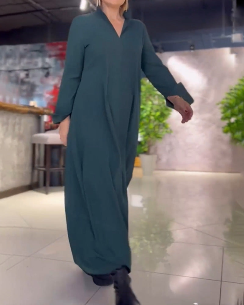 Brandy | Bequemes Kleid mit Schlitzen