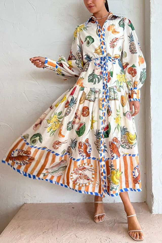 Amalfi Breeze Kleid