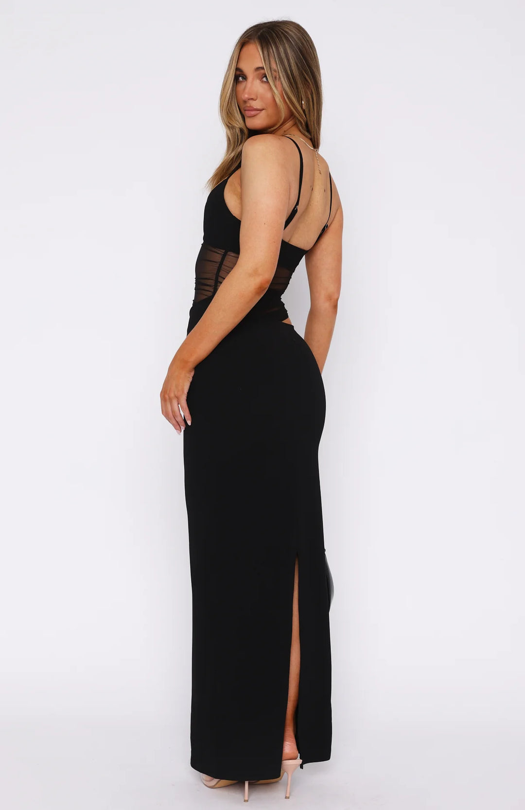 Naiara | Maxi-Kleid mit Cut-Outs