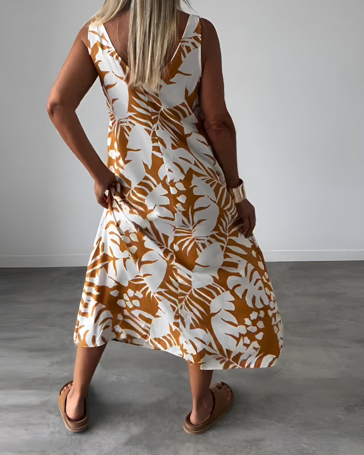Audrey | Elegantes ärmelloses Kleid
