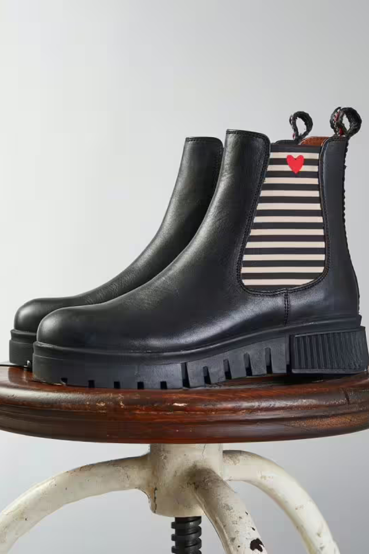 Nelly | Goldbraun Stiefelette