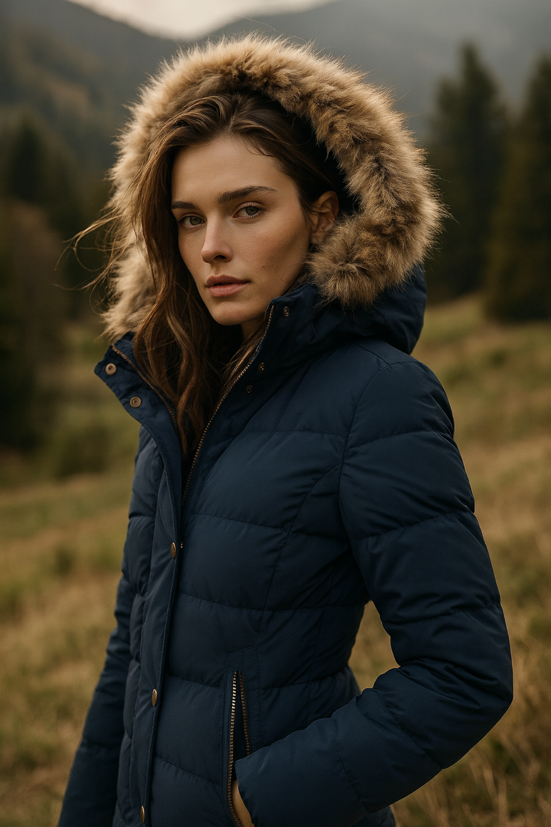 Annabeth | Pufferjacke mit Kapuze