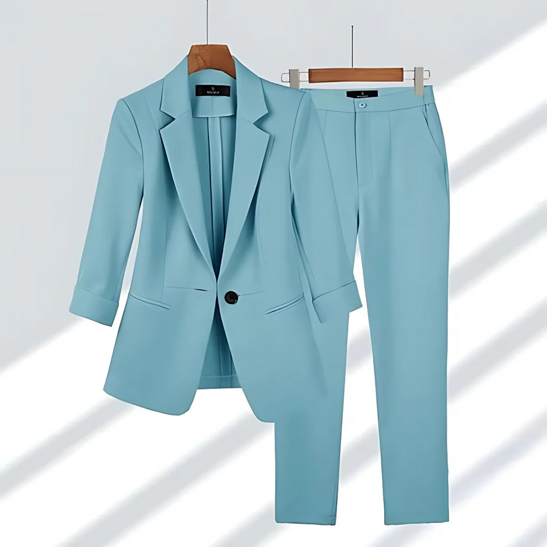 Sola Zweiteiliger Blazer-Set - Minze