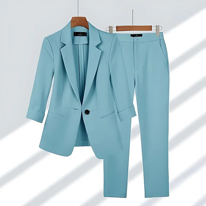 Sola Zweiteiliger Blazer-Set - Minze